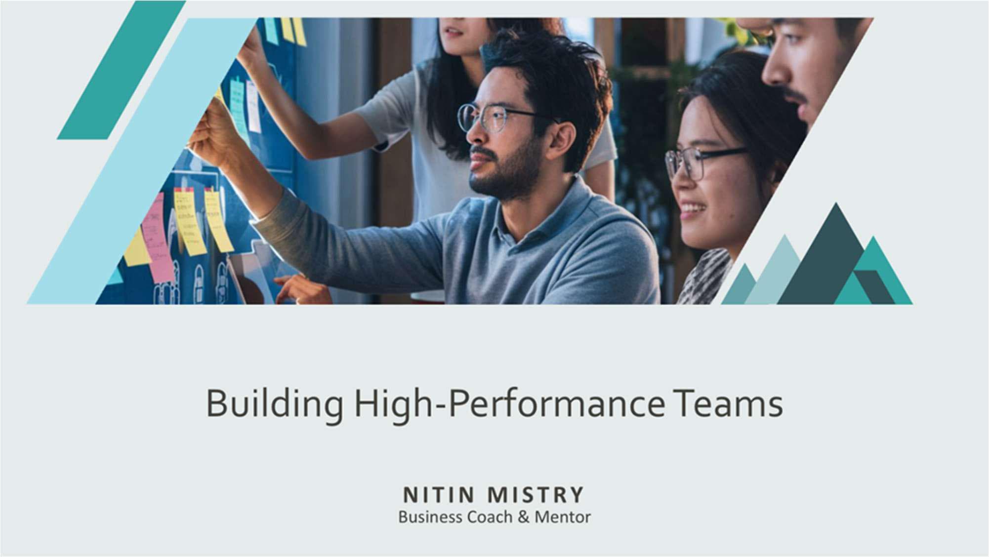 Building High-Performance Teams