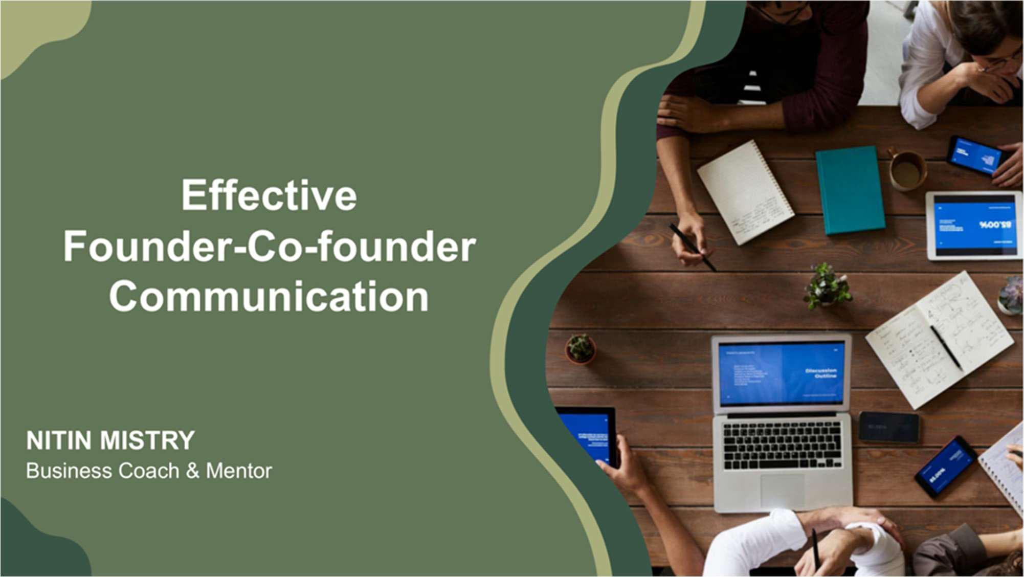 Effective Founder/Co-founder Communication