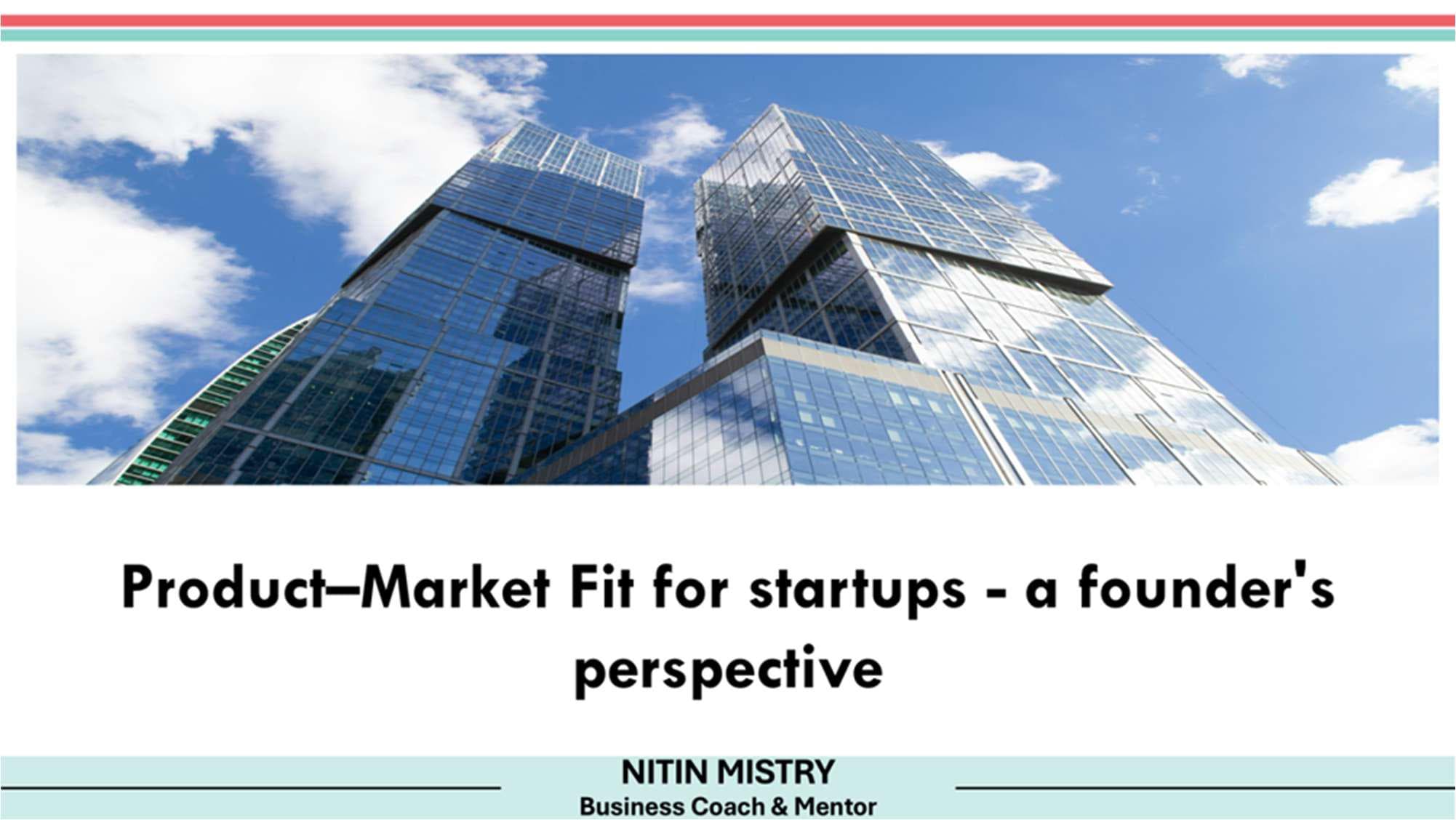 Product-Market Fit for startups: a founder's perspective